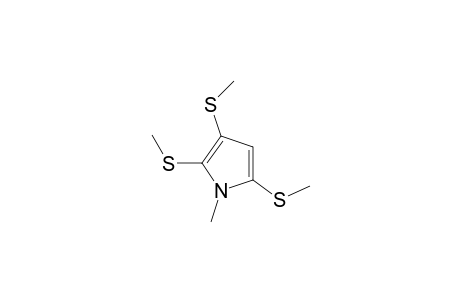 1-Methyl-2,3,5-tris(methylsulfanyl)pyrrole