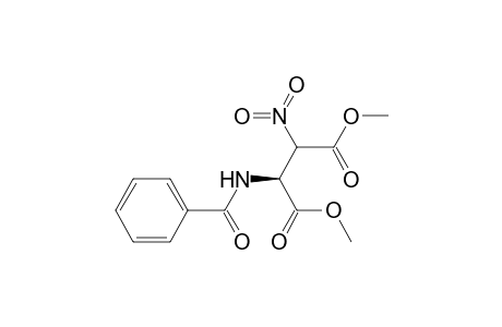 N-benzoyl-3-nitroaspartic acid dimethyl ester
