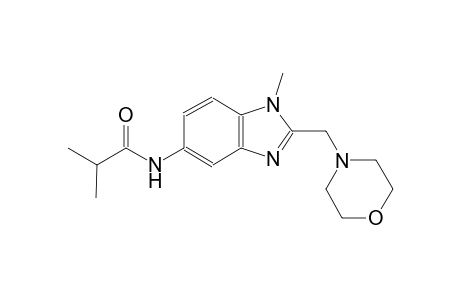 propanamide, 2-methyl-N-[1-methyl-2-(4-morpholinylmethyl)-1H-benzimidazol-5-yl]-