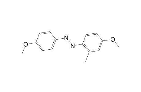 (E)-1-(4-Methoxy-2-methylphenyl)-2-(4-methoxyphenyl)diazene
