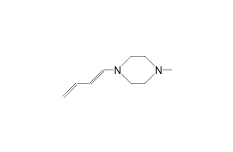 1-(1,3-Butadienyl)-4-methyl-piperazine