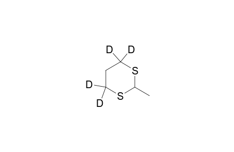 2-Methyl-1,3-dithiane-4,4,6,6-D4