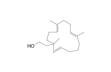 2-[(E,E,E)-1,7,11-Trimethylcyclotetradeca-2,7,11-trienyl]ethanol