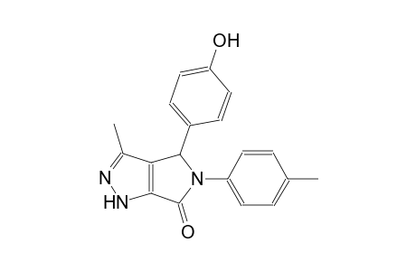 4-(4-hydroxyphenyl)-3-methyl-5-(4-methylphenyl)-4,5-dihydropyrrolo[3,4-c]pyrazol-6(1H)-one