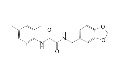 ethanediamide, N~1~-(1,3-benzodioxol-5-ylmethyl)-N~2~-(2,4,6-trimethylphenyl)-