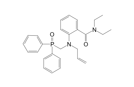 2-[(Diphenylphosphinoylmethyl)allylamino]-N,N-diethylbenzamide