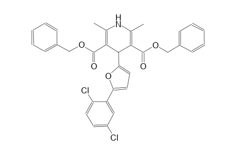 3,5-pyridinedicarboxylic acid, 4-[5-(2,5-dichlorophenyl)-2-furanyl]-1,4-dihydro-2,6-dimethyl-, bis(phenylmethyl) ester