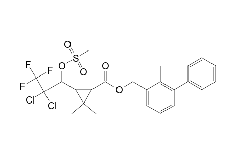 (2-methyl-3-phenyl-phenyl)methyl 3-[2,2-bis(chloranyl)-3,3,3-tris(fluoranyl)-1-methylsulfonyloxy-propyl]-2,2-dimethyl-cyclopropane-1-carboxylate