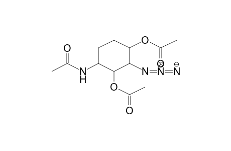 (4-acetamido-3-acetoxy-2-azido-cyclohexyl) acetate