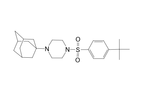 1-(1-Adamantyl)-4-[(4-tert-butylphenyl)sulfonyl]piperazine
