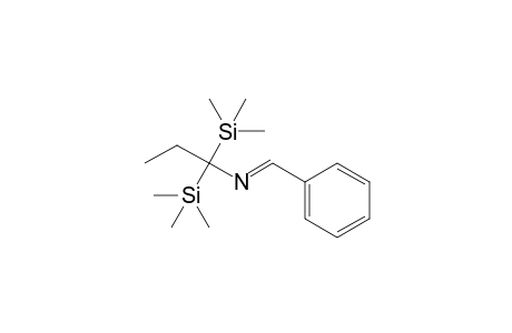 N-[1,1-bis(Trimethylsilyl)propyl]benzylideneimine