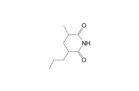3-methyl-5-propyl-2,6-piperidinedione