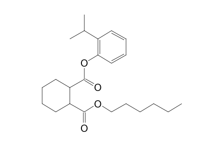 1,2-Cyclohexanedicarboxylic acid, hexyl 2-isopropylphenyl ester