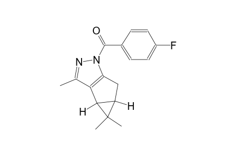 (3bS,4aR)-1-(4-fluorobenzoyl)-3,4,4-trimethyl-3b,4,4a,5-tetrahydro-1H-cyclopropa[3,4]cyclopenta[1,2-c]pyrazole