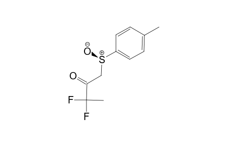 (R)-3,3-DIFLUORO-1-[(4-METHYLPENYL)-SULFINYL]-BUTAN-2-ONE