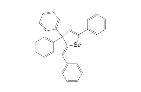 3,3,5-Triphenyl-2-(phenylmethylidene)-2,3-dihydro-selenophene