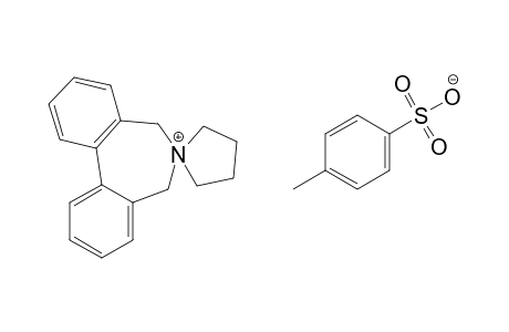 spiro[5H-dibenzo[c,e]azepine-6(7H), 1'-pyrrolidinium] p-toluenesulfonae