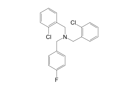 N,N-Bis(2-chlorobenzyl)-(4-fluorophenyl)methanamine