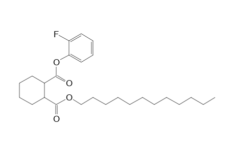 1,2-Cyclohexanedicarboxylic acid, dodecyl 2-fluorophenyl ester