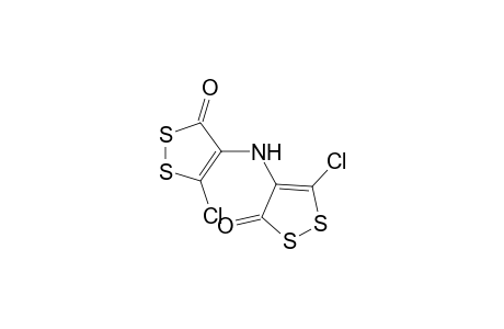 5-Chloranyl-4-[(3-chloranyl-5-oxidanylidene-1,2-dithiol-4-yl)amino]-1,2-dithiol-3-one