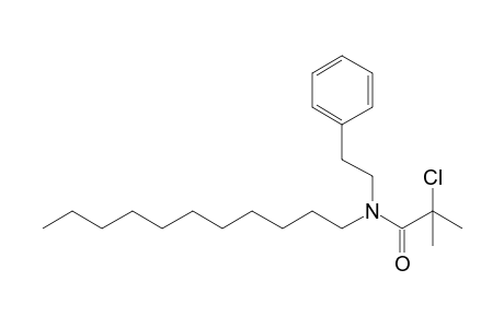 Propionamide, 2-chloro-2-methyl-N-(2-phenylethyl)-N-undecyl-