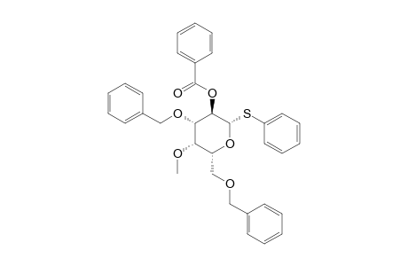 PHENYL-2-O-BENZOYL-3,6-DI-O-BENZYL-4-O-METHYL-1-THIO-BETA-D-GALACTOPYRANOSIDE