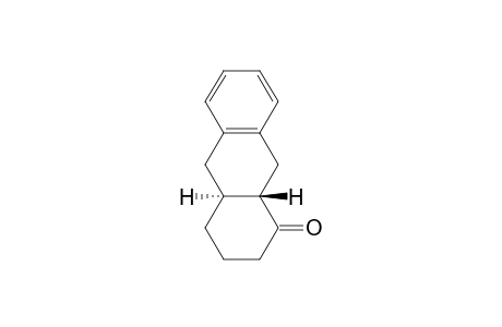 1(2H)-Anthracenone, 3,4,4a,9,9a,10-hexahydro-, trans-