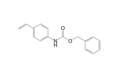 (phenylmethyl) N-(4-ethenylphenyl)carbamate