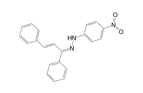 1,3-Diphenyl-2-propen-1-one (4-nitrophenyl)hydrazone