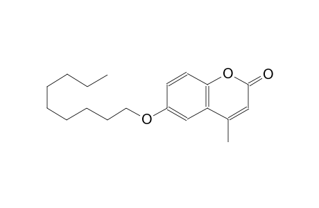 2H-1-benzopyran-2-one, 4-methyl-6-(nonyloxy)-