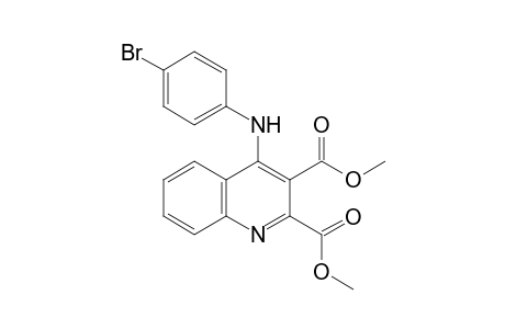 Dimethyl 4-((4-bromophenyl)amino)quinoline-2,3- dicarboxylate