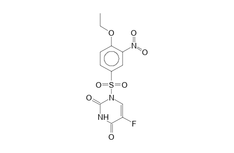 1-[(4-Ethoxy-3-nitrophenyl)sulfonyl]-5-fluoro-2,4(1H,3H)-pyrimidinedione