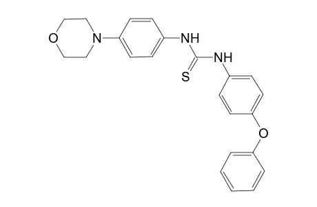 1-(4-morpholinophenyl)-3-(4-phenoxyphenyl)thiourea