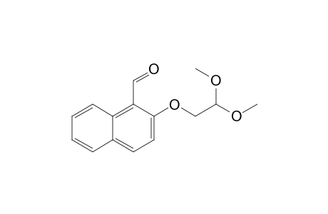 1-Naphthaldehyde, 2-(formylmethoxy)-, 2-(dimethyl acetal)