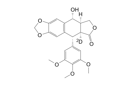 (5R,5aR,8aS,9R)-8a-deuterio-5-hydroxy-9-(3,4,5-trimethoxyphenyl)-5,5a,6,9-tetrahydroisobenzofuro[5,6-f][1,3]benzodioxol-8-one