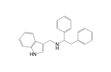 N-(1H-indol-3-ylmethyl)-1,2-diphenylethanamine