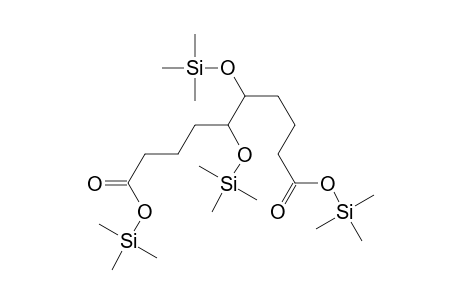 bis(trimethylsilyl) 5,6-bis(trimethylsilyloxy)decanedioate
