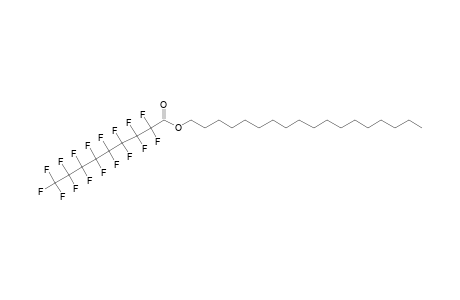 Heptadecafluorononanoic acid, octadecyl ester