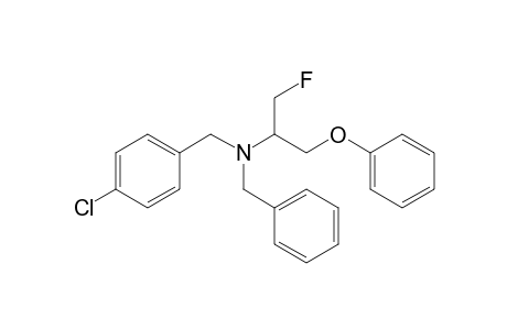 2-[N-Benzyl-N-(4-chlorobenzyl)amino]-1-fluoro-3-phenoxypropane