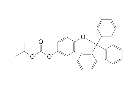 2-Propyl 4-(triphenylmethoxy)phenyl carbonate