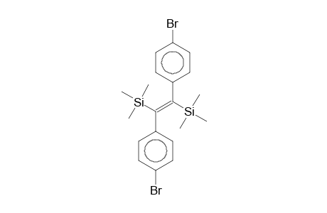 Ethene, 1,2-bis(4-bromophenyl)-1,2-bis(trimethylsilyl)-