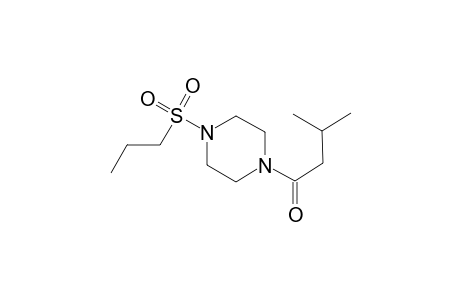 piperazine, 1-(3-methyl-1-oxobutyl)-4-(propylsulfonyl)-