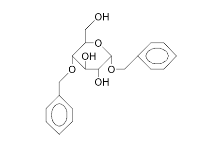 Benzyl 4-O-benzyl.alpha.-D-glucopyranoside