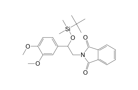 N-[2-(t-Butyldimethylsilyloxy)-2-(3,4-dimethoxyphenyl)ethyl]phthalimide