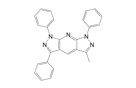 3-Methyl-1,5.7-triphenyl-1,7-dihydrodipyrazolo[3,4-b;4',3'-e]pyridine