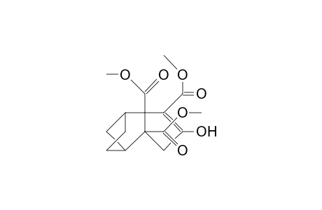 Trimethyl-(1RS, 2RS,6sr,7sr)-4-hydroxytricyclo-[5.2.1.0(2,6)]-dec-3-ene-2,3,6-tricarboxylate