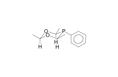 2,4,6-TRIMETHYL-5-ENDO-PHENYL-1,3,5-DIOXAPHOSPHORINANE