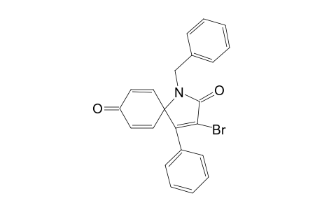 1-Benzyl-3-bromo-4-phenyl-1-azaspiro[4.5]deca-3,6,9-triene-2,8-dione