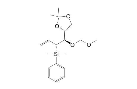 (1R,2S)-1-(METHOXYMETHOXY)-1-[(R)-2,2-DIMETHYL-1,3-DIOXOLAN-4-YL]-BUT-3-EN-2-YL-DIMETHYL-(PHENYL)-SILANE