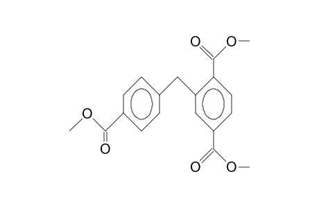 2-(4-Methoxycarbonyl-benzyl)-terephthalic acid, dimethyl ester